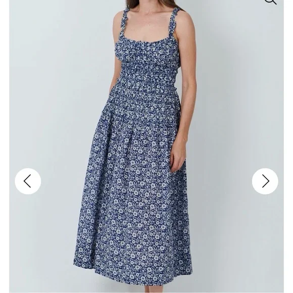 Doen Marianne Dress in Jessamine Calico NWT - Picture 4 of 14